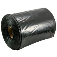 Пленка п/э для упаковки картриджей 120мкр (400мм рукав) черная, 150 м/п в рулоне  