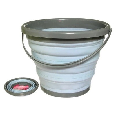 Ведро складное круглое d=32 см, 10л YORK 71140, 608388