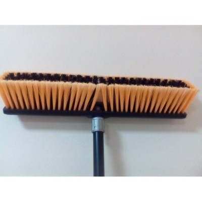 Щётка пластик. 25см, для пола, с рукояткой, Н1751 (Китай)