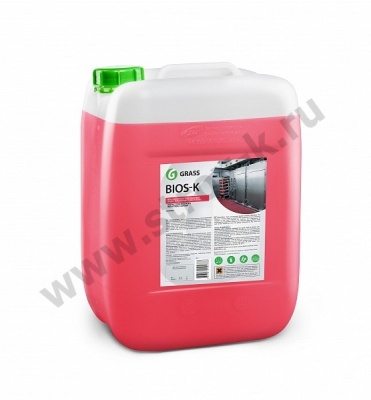 Средство Bios K, 5.6кг GRASS 125196 (высококонцентр., щелочное) 