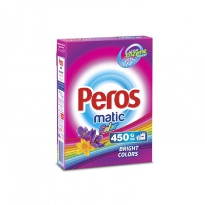 Порошок стир. автомат PEROS MATIC, 400г (для белого и цветного)