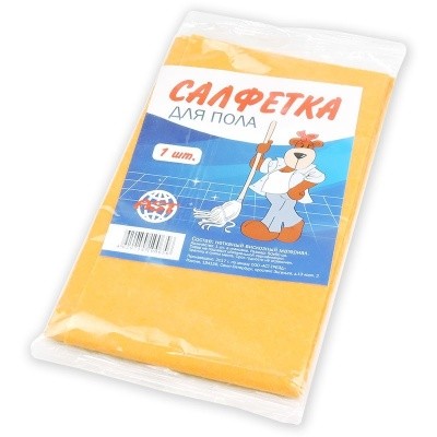 Салфетка вискозная для пола, 50х60см