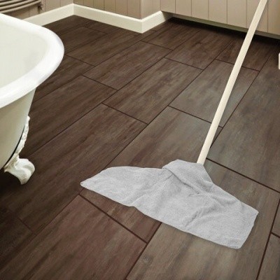 Салфетка микрофибра для пола 70х80см (серая) LAIMA HOME, 608223