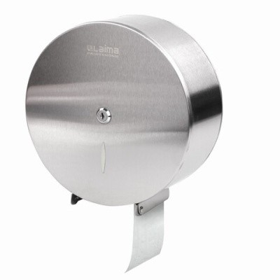 Диспенсер для туал. бумаги, малый, нерж. сталь, матовый, LAIMA PROFESSIONAL INOX 605698