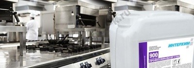 Средство для удаления жиров, нагаров ИНТЕРХИМ 900 ПРОФЕСС. КУХНЯ, 5л