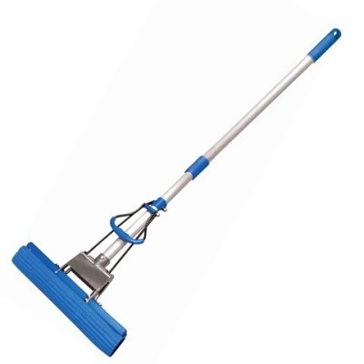 Швабра отжимная с насадкой PVA, телескоп.ручка, один ряд роликов OLS-177-3 