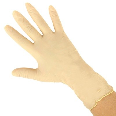 Перчатки латексные, нестер., неопудр. TOP GLOVE, р.S, 50 пар/уп