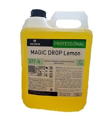 Средство для посуды MAGIC DROP Lemon, 5л Pro-Brite 577-5 (лимон) 