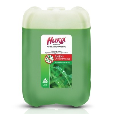 Мыло жидкое дезинф. «Ника-Свежесть антибактериальное», 5л