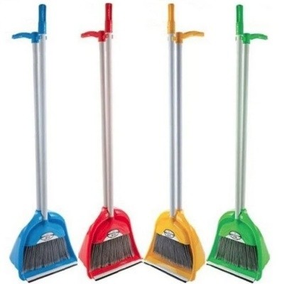 Набор для уборки ЛЕНИВКА (щетка +совок, пластик. ручки) AF202 (Турция)