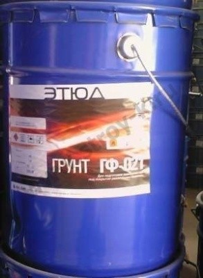 Грунт ГФ-021 серый (25 кг ведро) Грунт ГФ-021 серый (25 кг ведро)