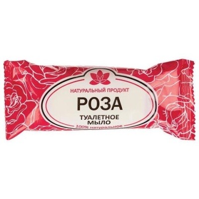 Мыло туал. 75г, "Роза" АГРОПРОМ-ЮГ, 609769