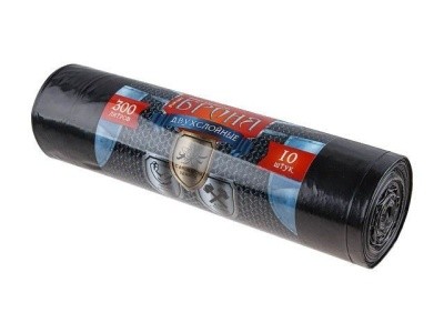 Мешки для мусора 360л,в рулоне 5шт.120х160см БРОНЯ 