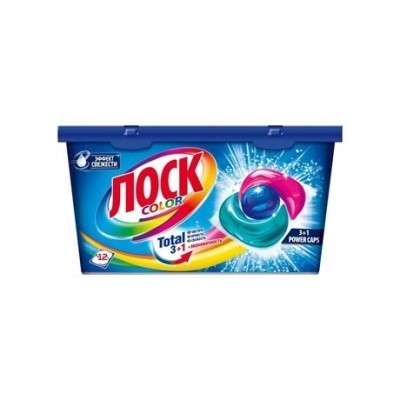 Капсулы для стирки (12шт/уп) ЛОСК (LOSK) в ассортименте