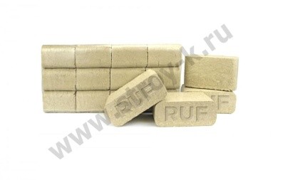 Топливный брикет RUF TEST, 10кг (аналог дров) Топливный брикет RUF TEST, 10кг (аналог дров)