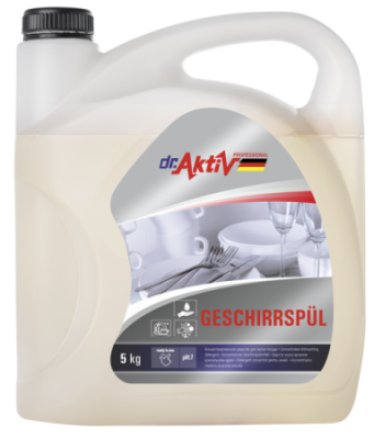 Средство для мытья посуды, 5кг Sintec Dr. Active Geschirrspul 802611 (нейтральное)