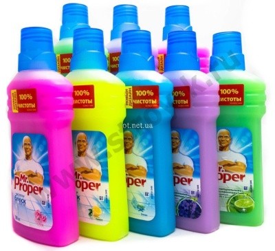 Средство для уборки помещений, 500мл MR.PROPER (Мистер Пропер)