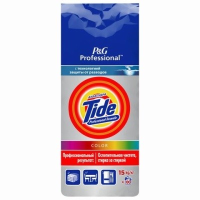 Порошок стиральный автомат 15кг, TIDE (Тайд) Color Expert