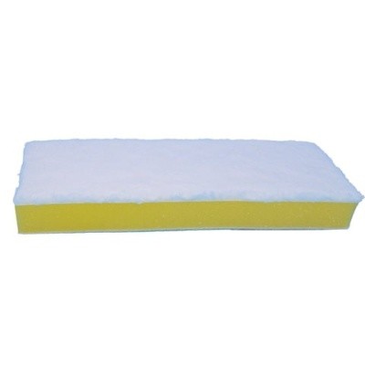 Насадка для швабры-бабочки, на липучке, 28х11 см, спонж/микрофибра ЛАЙМА 601486