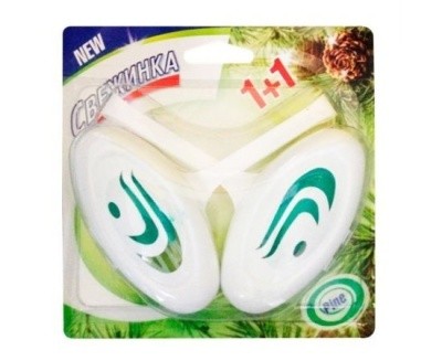 Освежитель-подвеска WC (для туалета), СВЕЖИНКА (2шт/уп)