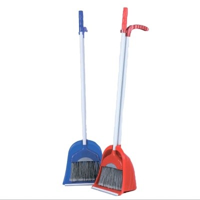 Набор для уборки ЛЕНИВКА (щетка +совок, пластик. ручки) NS166 (Турция)