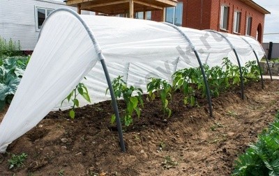 Парник "Удачный урожай", 8м (дуги 9шт, укрывной материал)