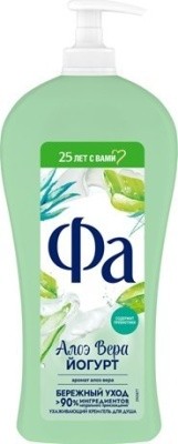 Гель для душа FA (ФА), 750мл (в ассорт.) с дозатором