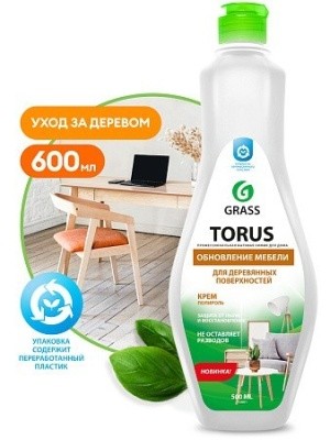 Полироль для мебели TORUS CREAM, 500мл GRASS 125821 (крем) Полироль для мебели TORUS CREAM, 500мл GRASS 125821 (крем)