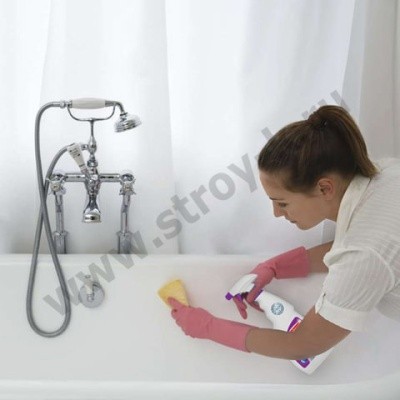 Средство для чистки акриловых ванн и душевых, 500мл UNICUM (спрей)