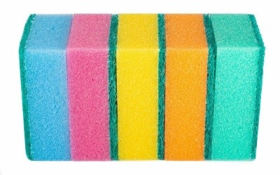 Губка для посуды MAXI (5шт/уп) WIKKY