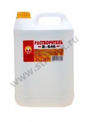 Растворитель №646 (5л канистра)