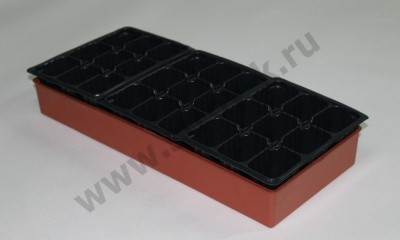 Ящик для рассады "Универсал 27" PROTEX (27шт х 250мм+поддон)