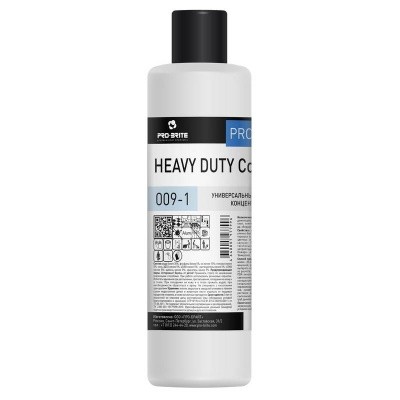 Средство конц. обезжир., чистящее HEAVY DUTY CONCENTRAT, 1л Pro-Brite 009-1 (крышка)