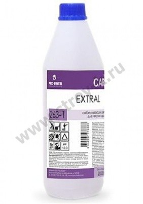 Шампунь для чистки ковров отбел. EXTRAL, 1л Pro-Brite 263-1
