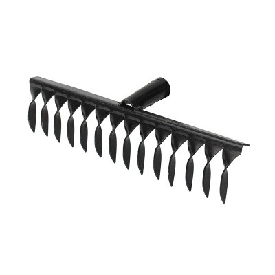Грабли 14 зубьев витые (430мм), б/черенка