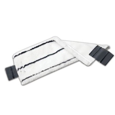 Насадка МОП плоская для швабры 40см, уши, микрофибра/абразив, VILEDA "УльтраСпид" 602107