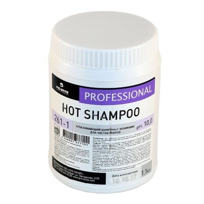 Шампунь-концентрат для ковров и мебельной обивки HOT SHAMPOO, 1л Pro-Brite 261-1 (порошок)