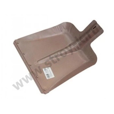 Лопата снеговая стальная ЛС-9, 380х380мм