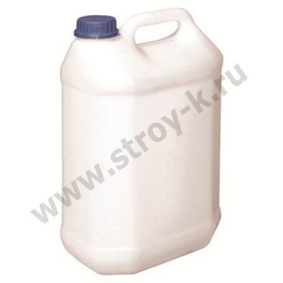 Канистра пластиковая, 5л (пустая) с крышкой