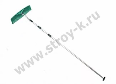 Движок-скребок для уборки снега с крыш, телескоп.ручка (L-6м)