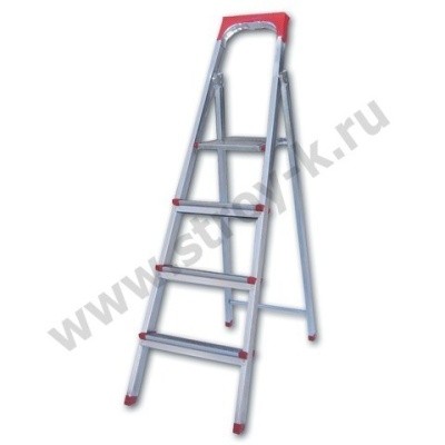 Лестница-стремянка, 86см, 4 ступени, стальная, облегченная UFUK 600289