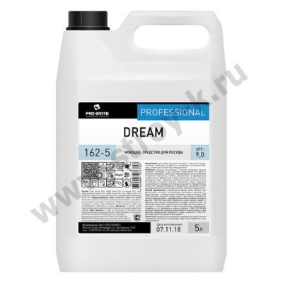 Средство моющее для посуды DREAM, 5л Pro-Brite 162-5