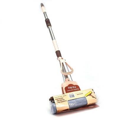 Швабра отжимная с насадкой PVA, телескоп.ручка, два ряда роликов OLS-177-12