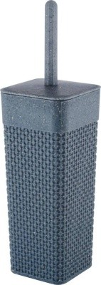 Ёрш унитаз., пластик, темный камень (с подставкой) WC Plast Team Stone