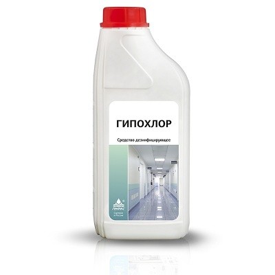 Средство для дезинфекции профессиональное "Гипохлор", 1л НИКА