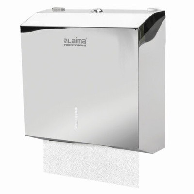 Диспенсер для полотенец Z-сложения, нерж. сталь, зерк., LAIMA PROFESSIONAL INOX 605695