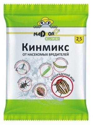 Защита от колорадского жука 2.5мл (тли,цикадки,белокрылки,пьявица,блошки) КИНМИКС, Nadzor