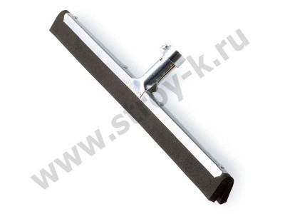 Сгон для пола 55см стальной без рукоятки, MYE507/MYS507 Турция (черная двойная мягкая резина) 