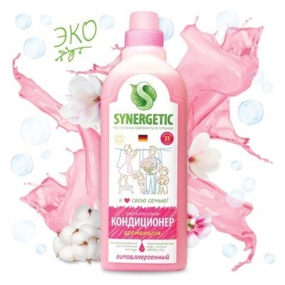 Кондиционер для стирки АРОМАМАГИЯ, 1л SYNERGETIC