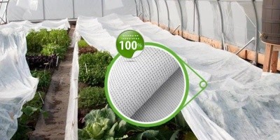 Спанбонд №60, ширина 3,2м (150м.п рулон) белый